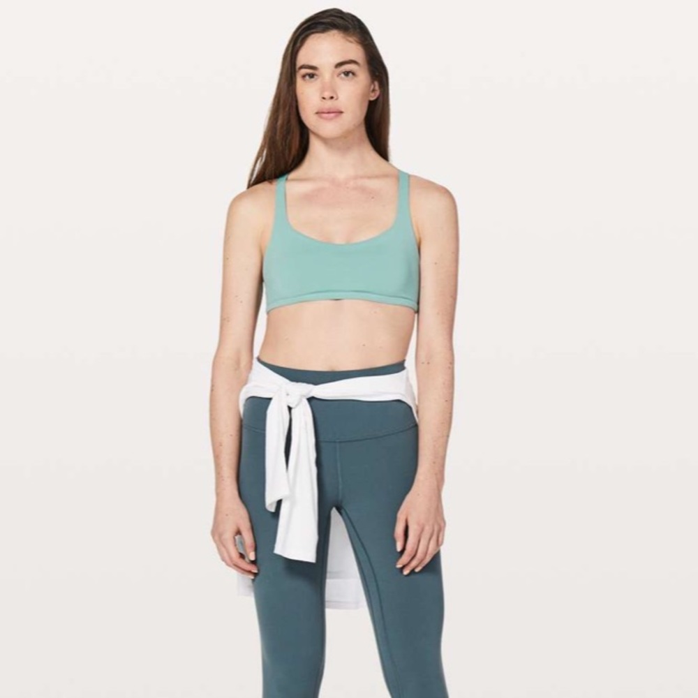 LULULEMON FREE TO BE WILD SPORTS BRA🍋🩵